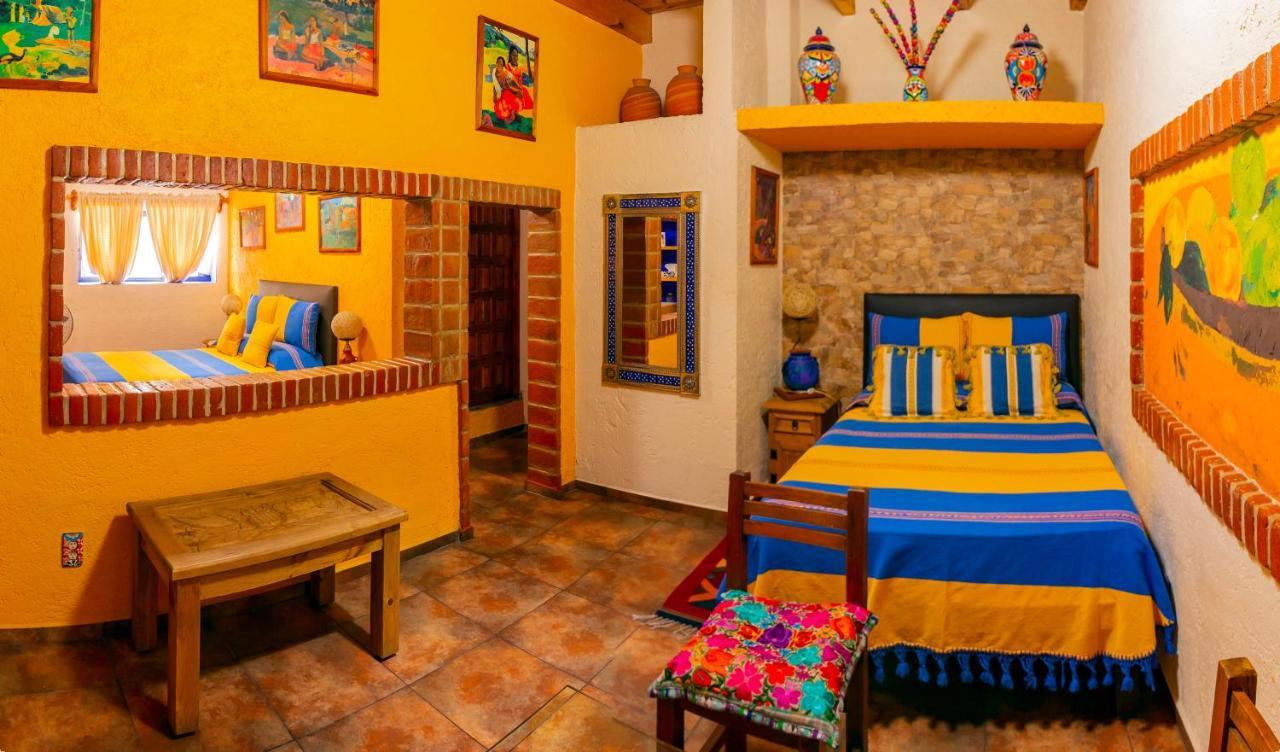 Mex Suites Casa Azul B&B Mexiko-Stadt Exterior foto